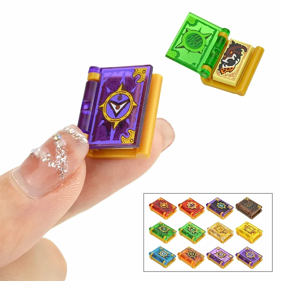 12 шт./набор Детский конструктор волшебные книги