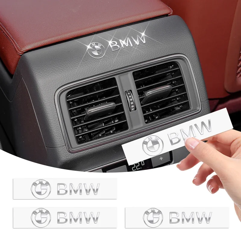 3D металлические наклейки для украшения интерьера автомобиля значки