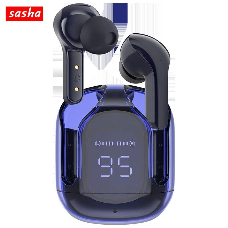 

Acefast T6 Wireless Bluetooth Earphone Tws Noise Reduction Earbuds Led Display Sport Gaming Headsets Colorful Headphone With Mic