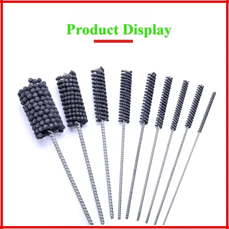 1 шт. зернистость 120 общая длина 200 мм щетка для полировки абразивный шарик