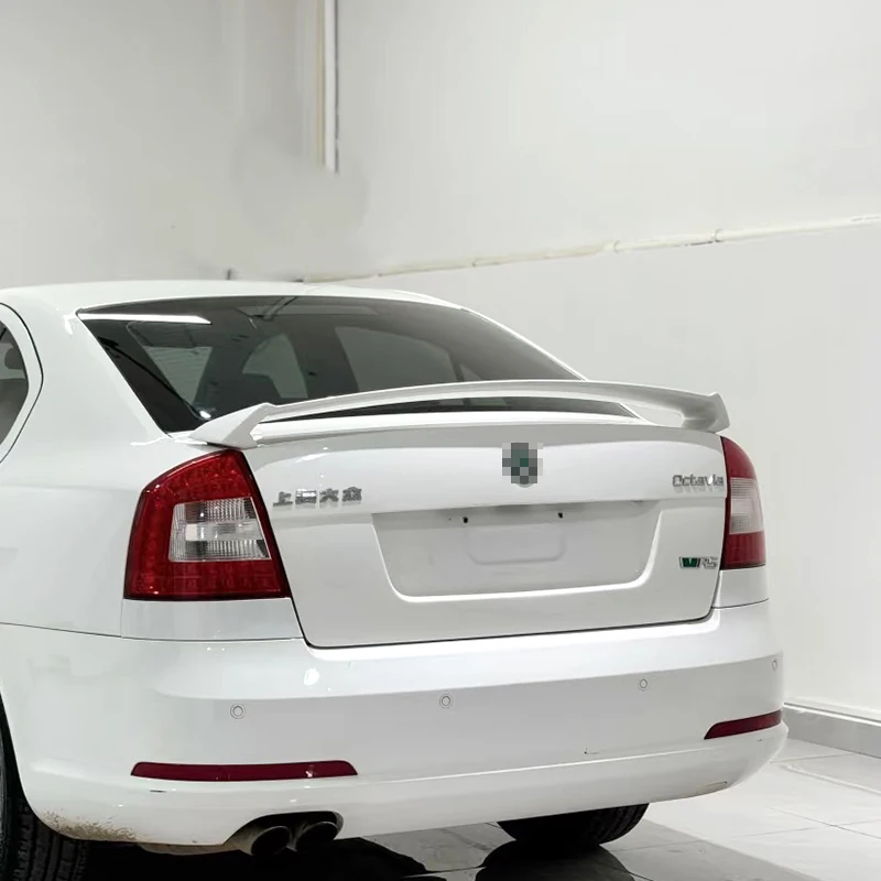 Для 2007-2014 Skoda Octavia Sedan RS Style задняя крышка багажника спойлер хвостовые крылья