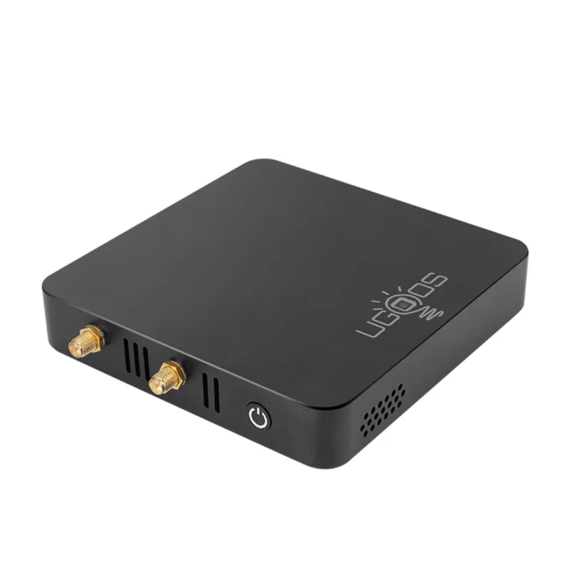 NewUgoos AM6B Plus Smart TV BOX Wifi6 Amlogic S922X-J Android 9 LPDDR4 4 ГБ ОЗУ 32 ПЗУ 4K Медиаплеер 2 4/5G 1000M