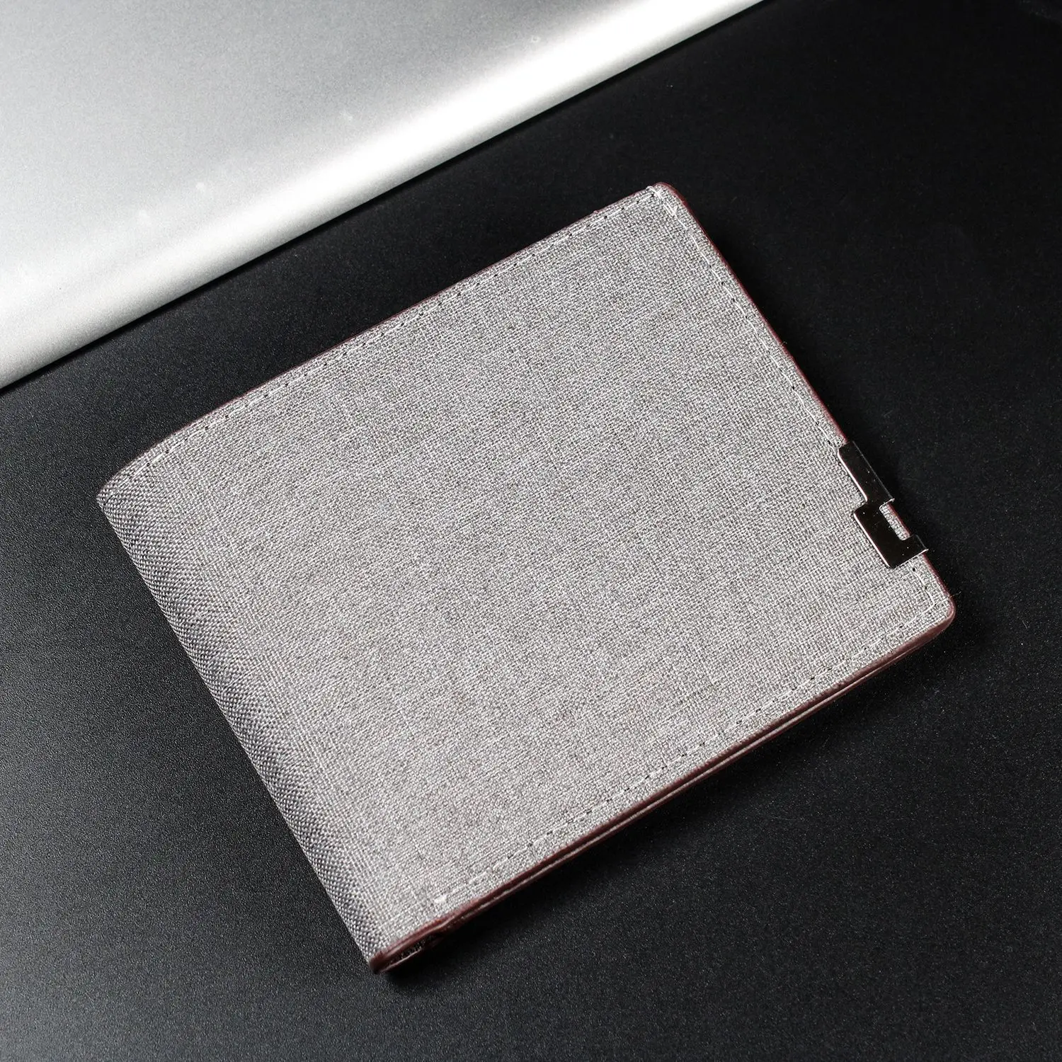 

Men's Multifunctional Canvas Wallet Business Credit Card Holder Travel Portable Large-capacity Wallet With Coin Bag Gift