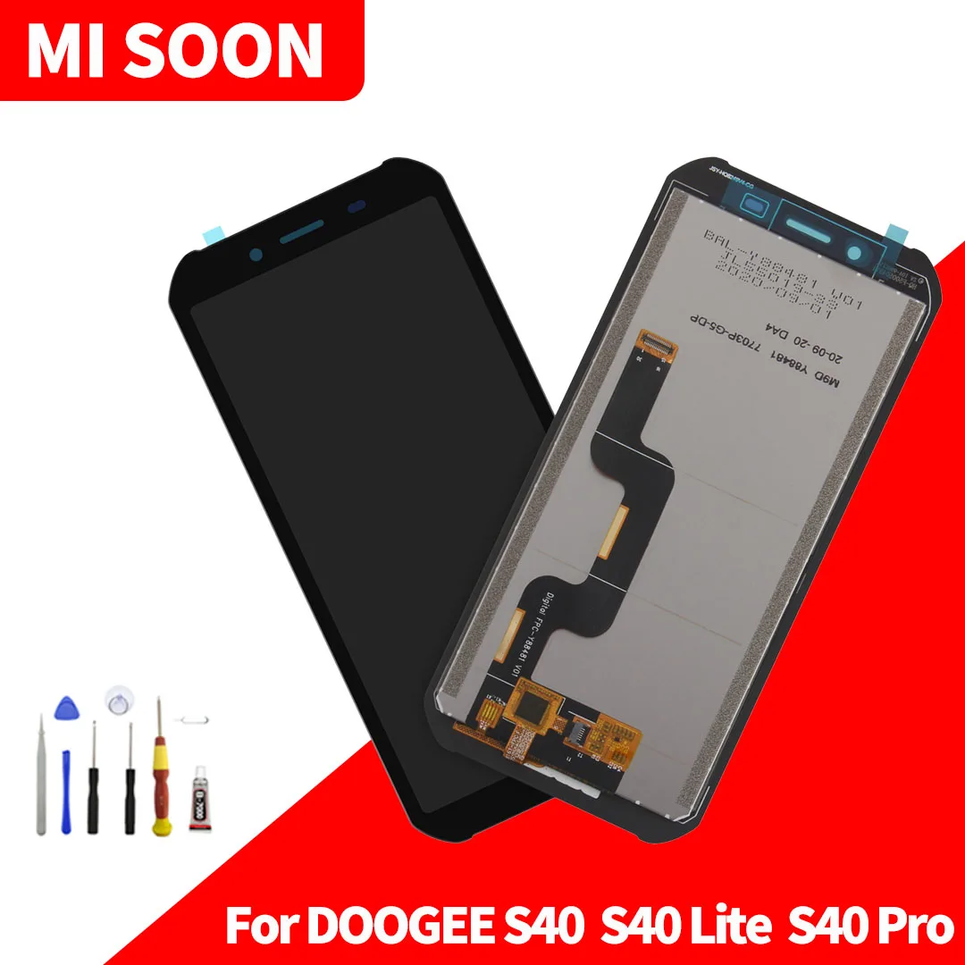 Оригинальный ЖК-дисплей для DOOGEE S40 S40Lite S40Pro зеркальный дисплей Doogee lite ЖК-экран с