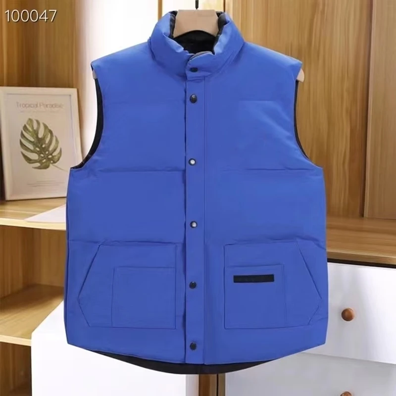 Canada Brand Men and Women's Down Jacket Parkas Couple Vest Spring and Autumn Casual Sleeveless Puffer Jackets Waiscoat EU Size