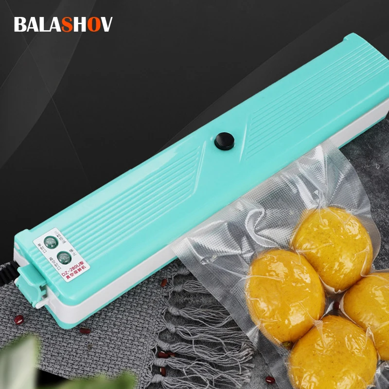 

Household Food Vacuum Sealer Food Packaging Machine Film Sealer EU Plug Vacuum Packer With 6pcs Food Vacuum Bags Kichen Tool