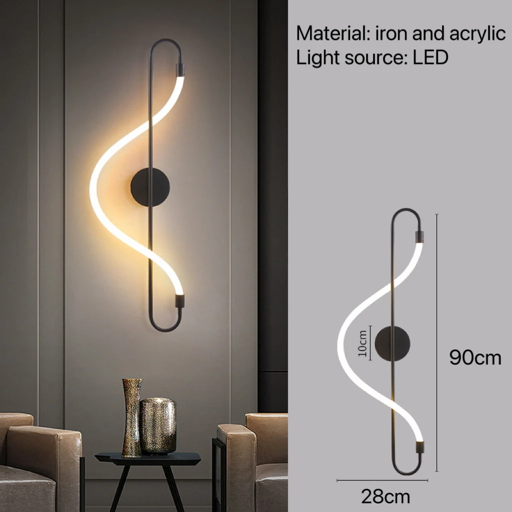 

Скандинавская настенная лампа LED