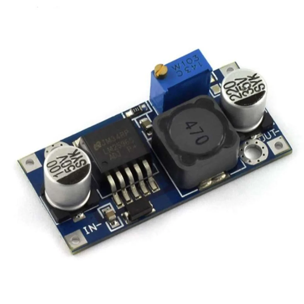 

DHL 500pcs/lot LM2596 LM2596S ADJ Power Supply Module DC-DC Step-down Module 5V/12V/24V Adjustable Voltage Regulator 3A