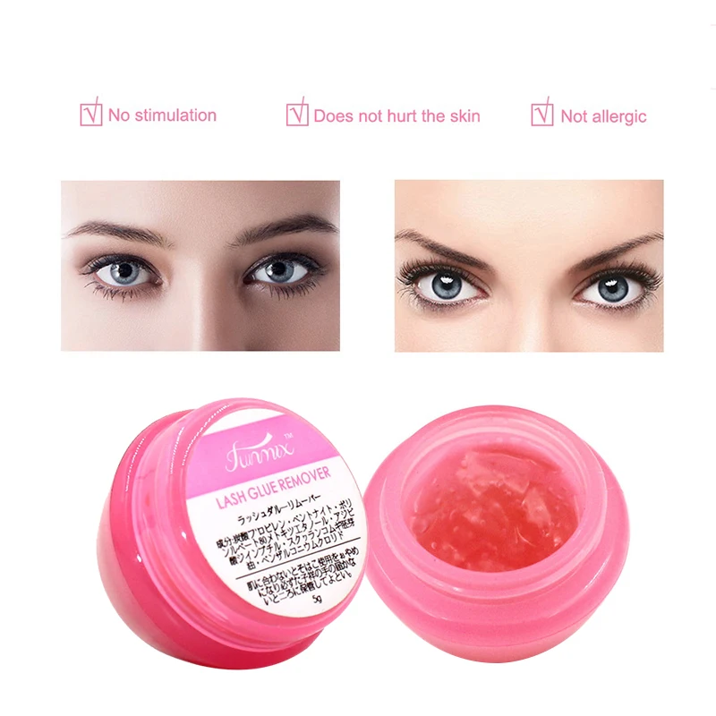 

New 5g Pink Proffesional Eyelash Extension Glue Remover Cream Lashes Remover For Lashes Remover Makeup Tools For Women