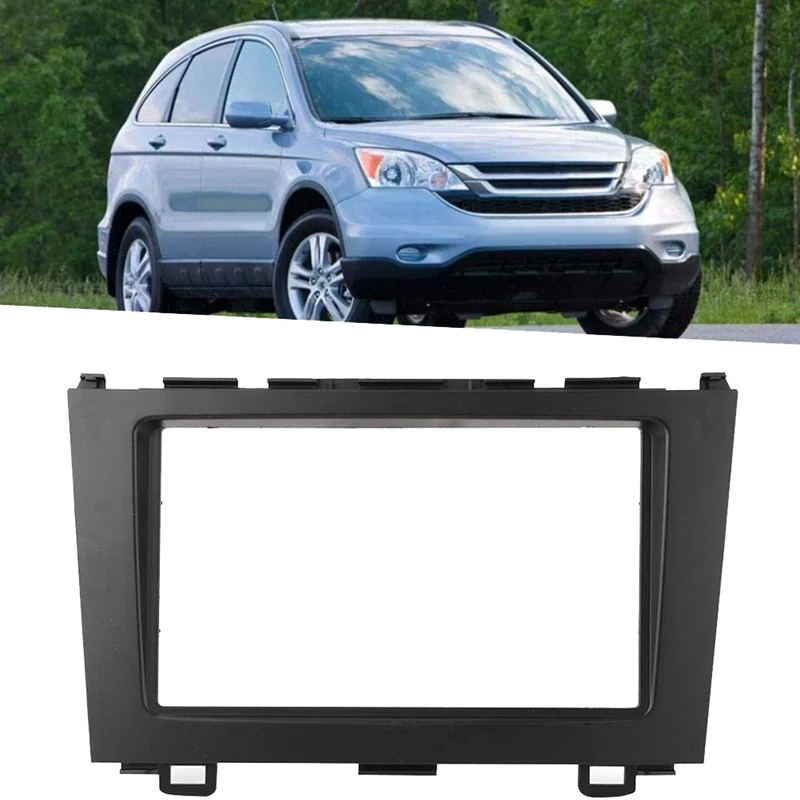 2 Din автомобильный DVD стерео радио Fascia Панель рамка для Honda CRV 07-10 |