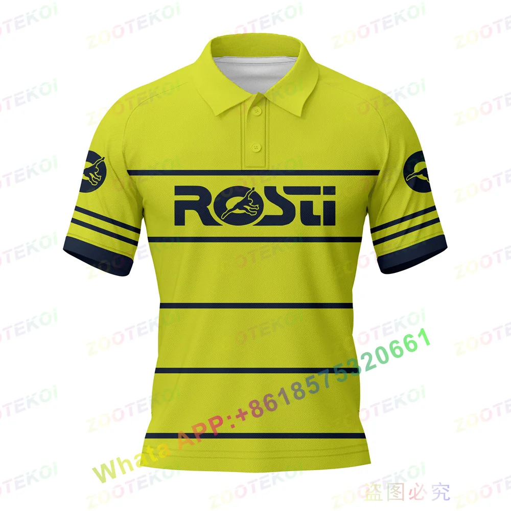 

F1 Polo Shirt Short Sleeve Polyester Quick Drying Jersey Customizable Motocross Racing Suit