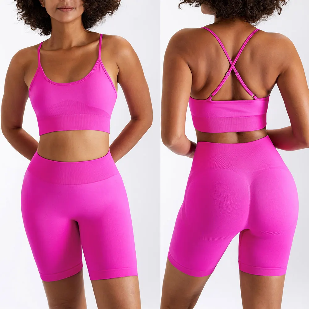 Sport Set Women Yoga Set Workout Clothes For Women Tracksuit For Fitness Gym Sets Womens Outfits Sports Bra Leggings Sportswear