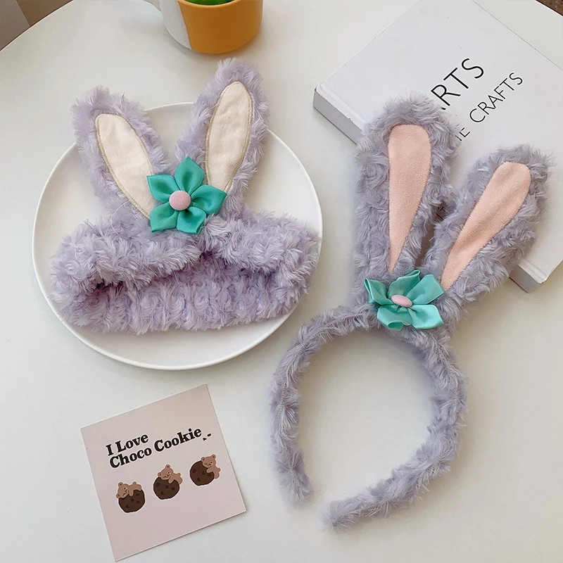 

1 шт., повязка на голову с кроличьими ушками