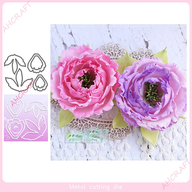 

New flowers Metal Cutting Dies Decorative DIY Scrapbooking Steel Craft Die Cut Embossing Paper