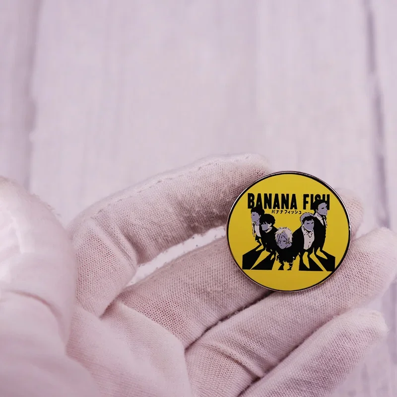 Женская эмалированная Булавка С мультяшными персонажами зола Eiji брошь с желтой