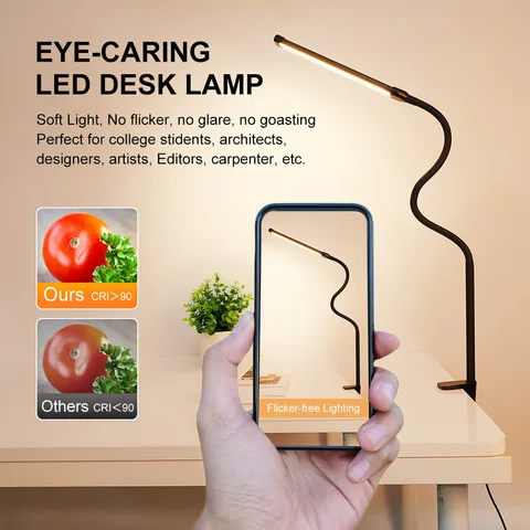 Настольная лампа SINOHAMM двуглавая LED