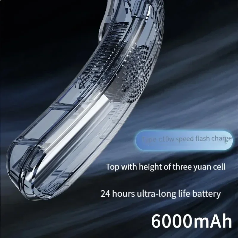 Модный охлаждающий вентилятор Xiaomi полупроводниковый подвесной шейный с USB