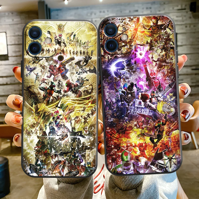 

Bandai Kamen Rider Phone Case For iPhone 12 11 13 Pro MAX 6 6S 7 8 Plus XS 13 12 Mini X XR SE 2020 5 Japan Anime Funda Cover