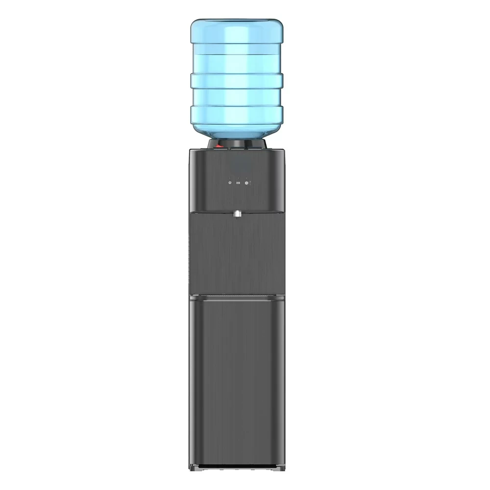 

Water Cooler Dispenser - 3 Temperature, Child Safety Lock, Innovative Design, UL Listed- Black Stainless Steel