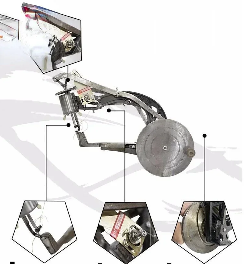 Профессиональная ручная обувь SL26 ремонт детской иглы кожаная