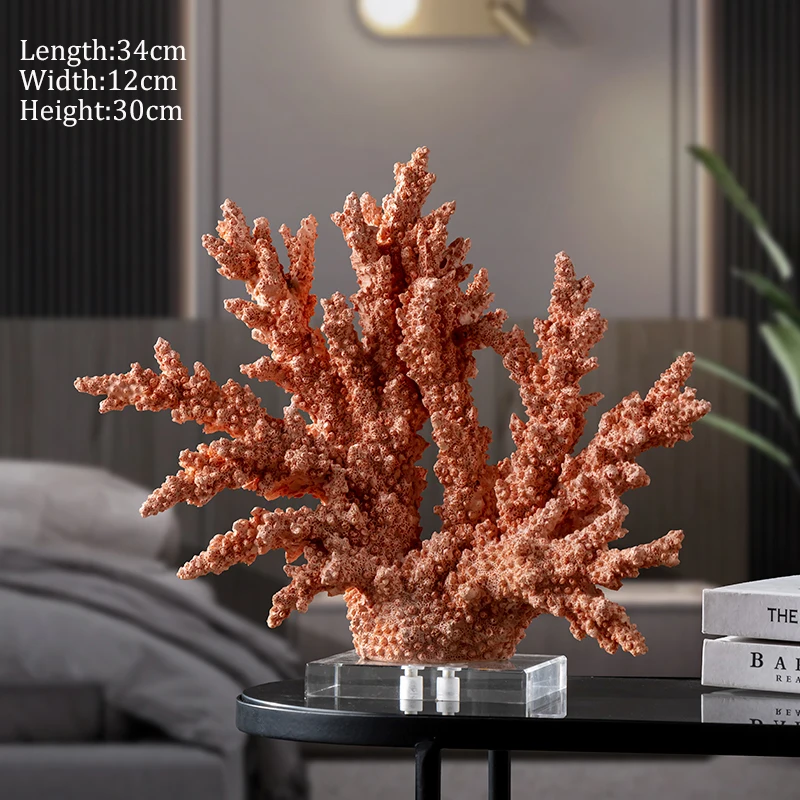 Скандинавская имитация коралла из канифоли