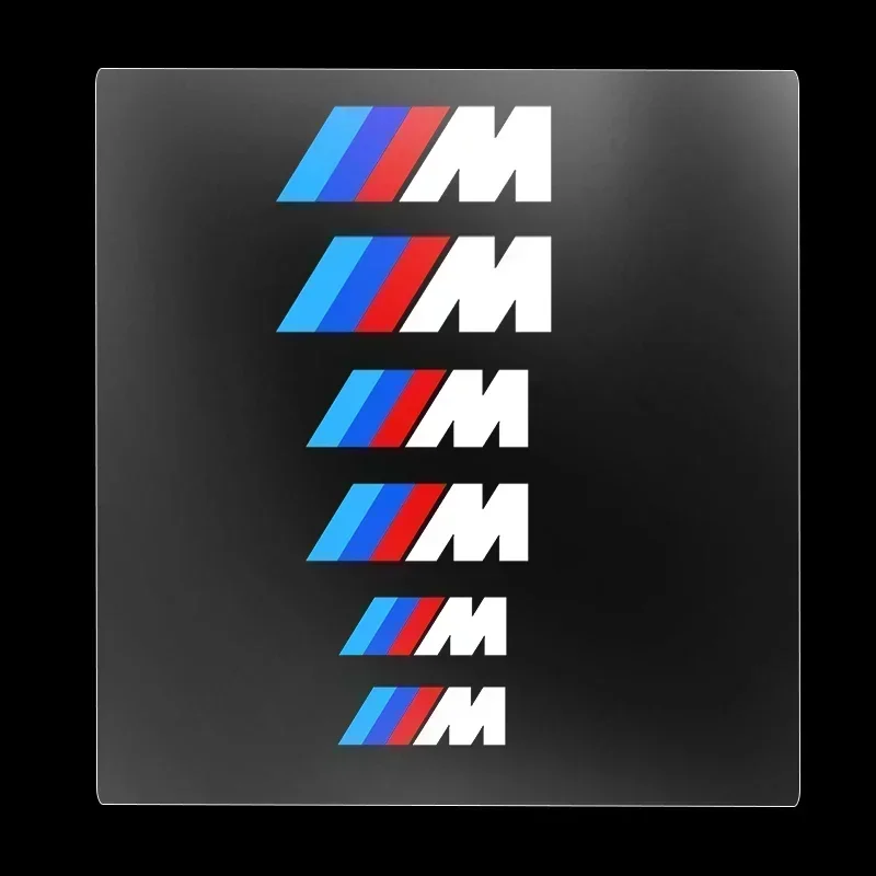Наклейка-эмблема на тормозной суппорт для BMW M E81 E82 E88 E90 E91 E92 E93 F30 E60 E61 GT F10 F11 F18 E63 E64 E68 F03 E89, 1 комплект (art.: 3920da8a4fa77) - 3920da8a4fa77