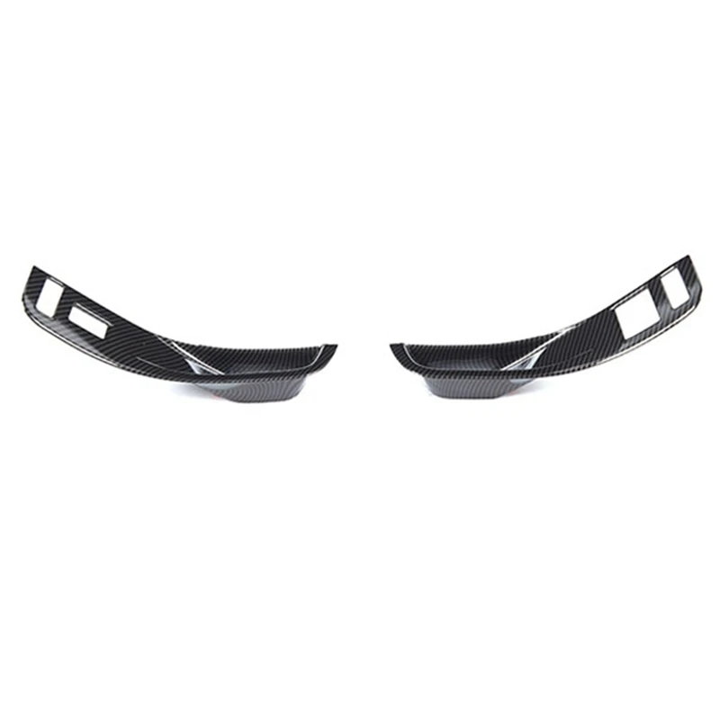 

For Chevrolet Camaro 2010-2015 Car Window Lift Switch Button Panel Cover Trim Decor Sticker Accessories,ABS Carbon Fiber