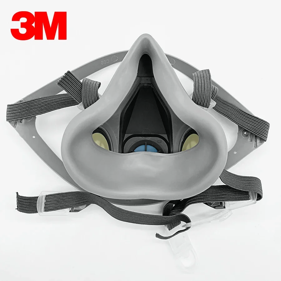 15p 3M 6200 Противогаз для украшения аэрозольной краски Химическая пылезащитная