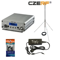 6 kilometers coverage fm transmitter with outdoor antenna