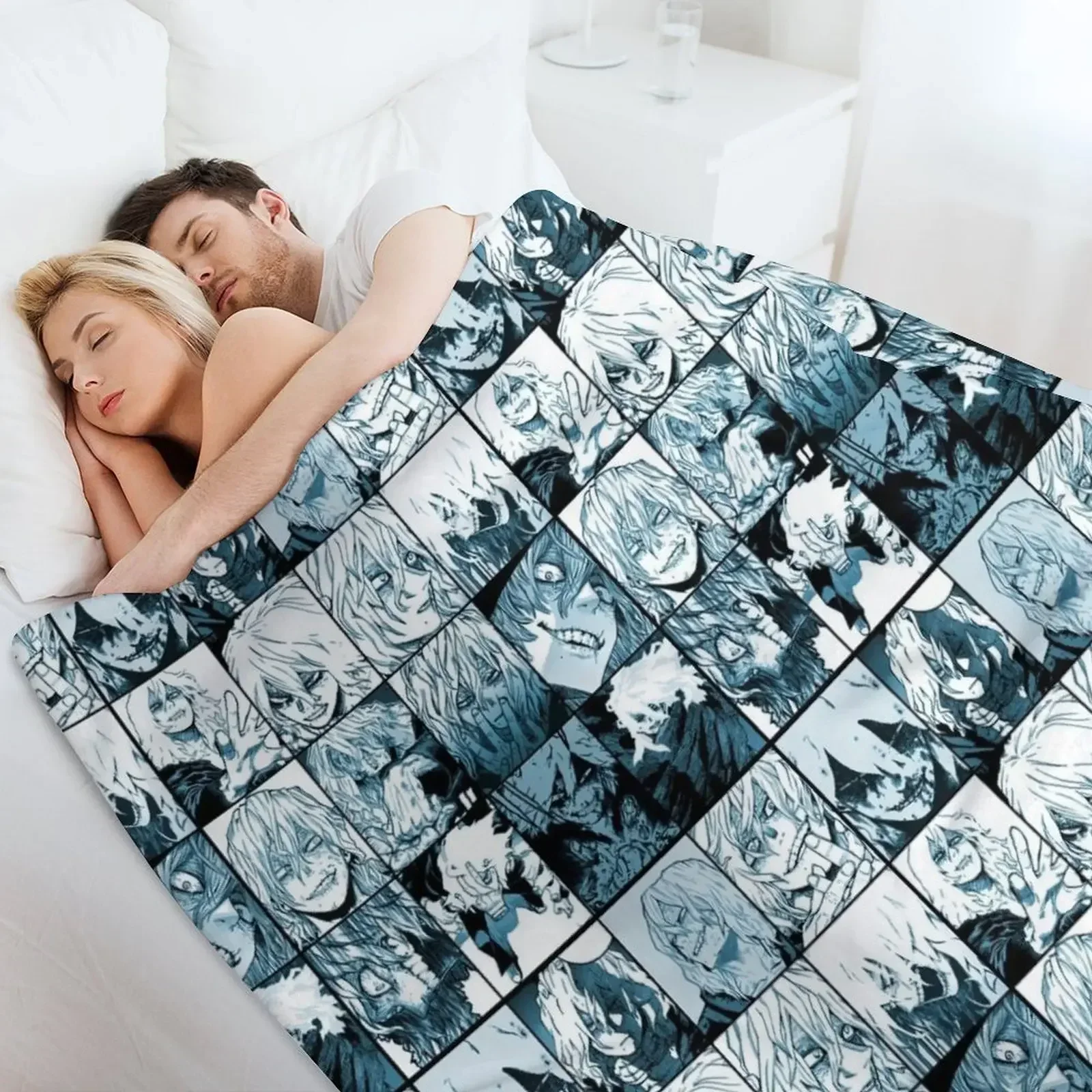 Плед Shiga Raki MHA Collage 2