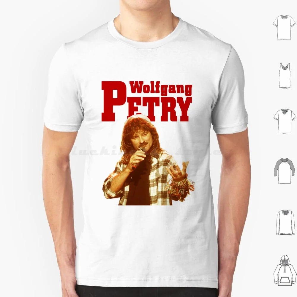 Футболка Wolfgang Petry 6xl хлопковая классная футболка Wolf Albach Retty Alice обладающий принтом