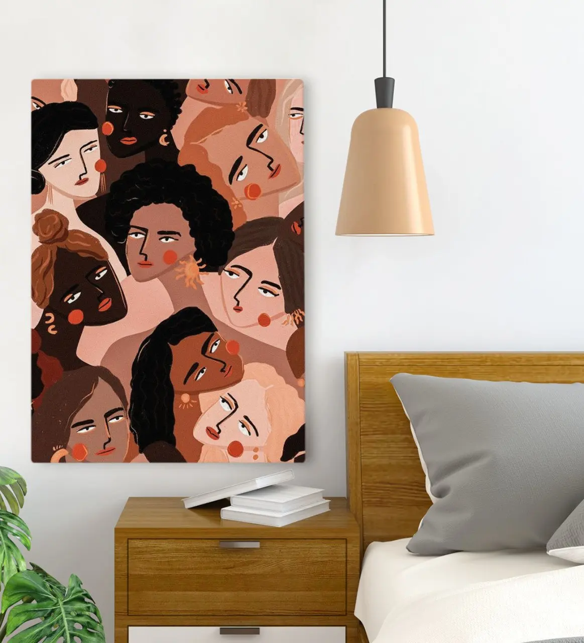 

BK Подарочный холщовый стол для спальни konsepli 70x100 см-115