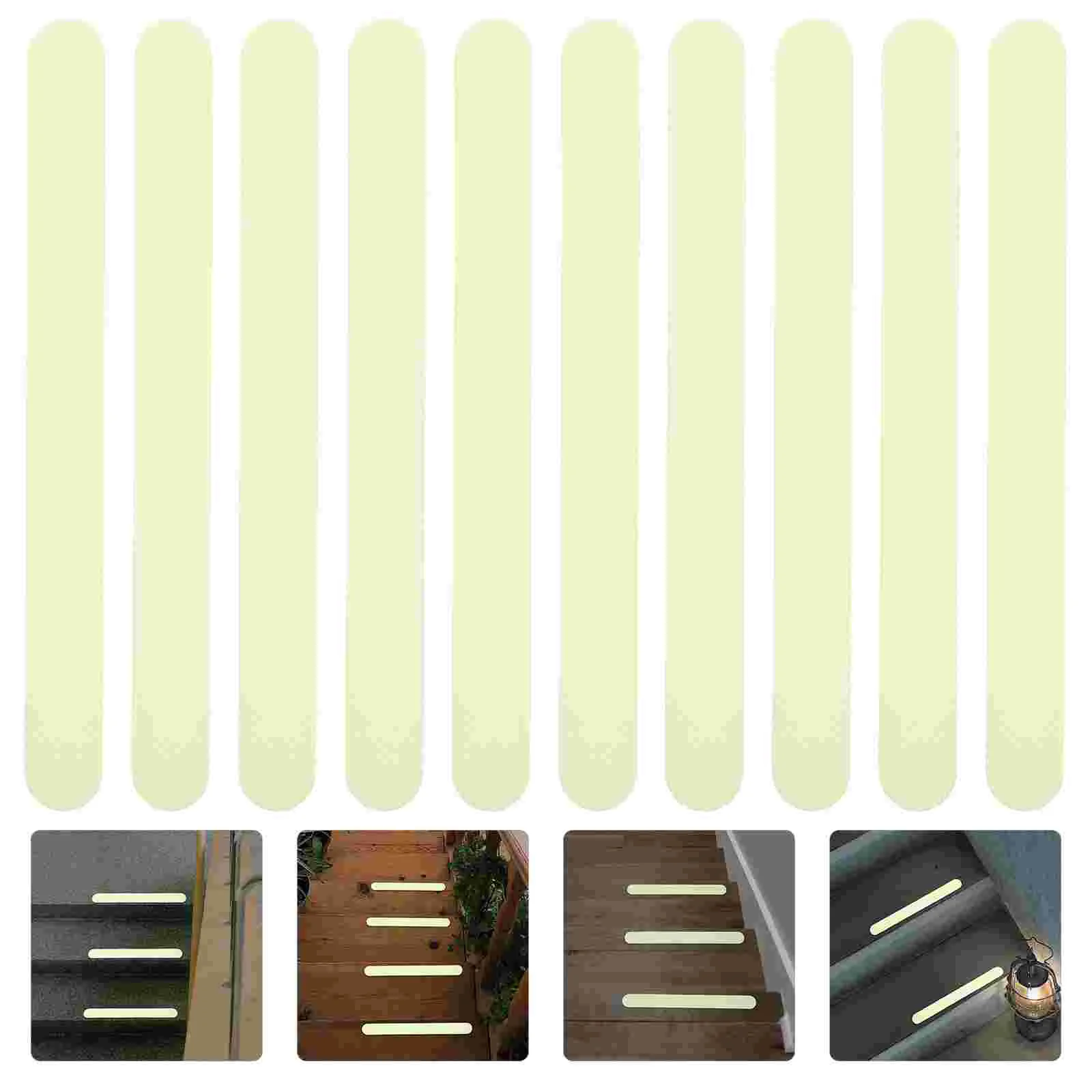 

Anti-slip Strip Waterproof Stairs Tapes Reflective Stripes Glow The Dark Steps Strips Stickers