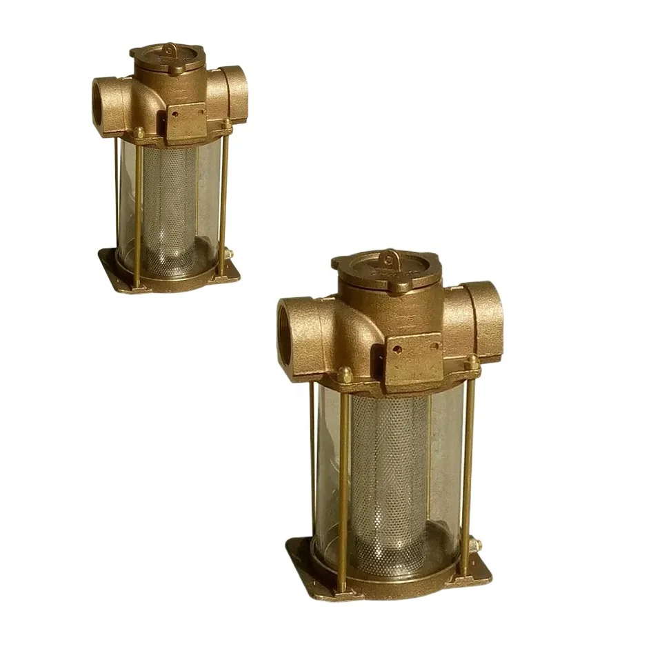 

Bronze Marine Strainer marine sea water filter for marine engine, generator , water pump, fishing boat accessories