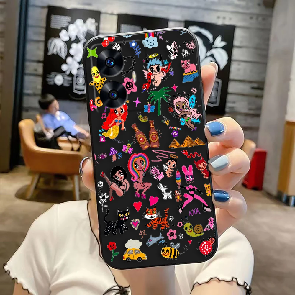 K-Karol G Manana Sera Bonito Чехол для телефона Realme C65 C63 C53 C35 C55 C33 C30 C21Y C20 C12 C11 GT 2 XT NARAO 20 30 50 Capa