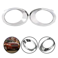 1 pair chrome fog light cover grille bezel trim ring for ford fusion mondeo 2013 2016 ds7z 17e811 aa ds7z 17e810 aa