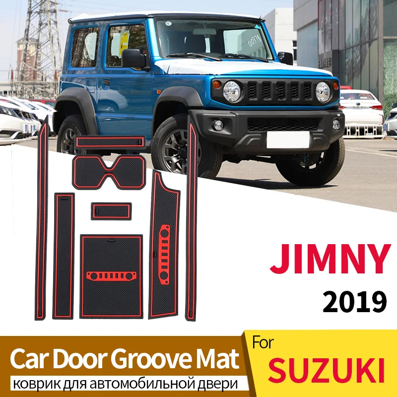 

Car Door Slot Gasket For SUZUKI JIMNY JB64W 2019 Silicone Anti-dirty Water Proof Tools Non-slip Coaster Interior Accessories