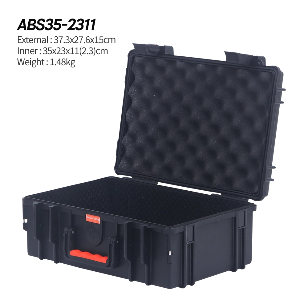 Фото ALIKAN ABS35-2311 37,3x27,6x15 см Alikan Водонепроницаемый жесткий чехол Водонепроницаемый переносной военный чехол Защитный чехол для оборудования №4