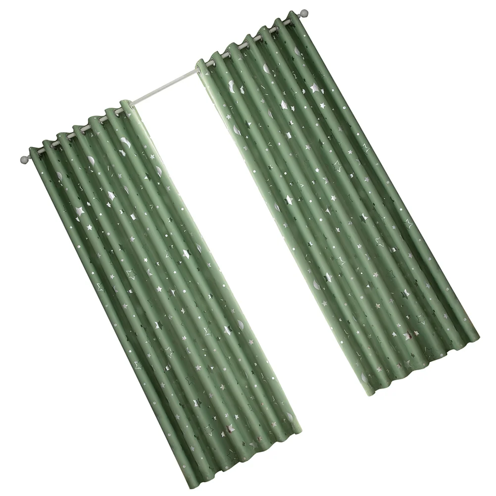 

1 Pc Window Curtain Exquisite Blackout Curtain for Kids Room Bedroom