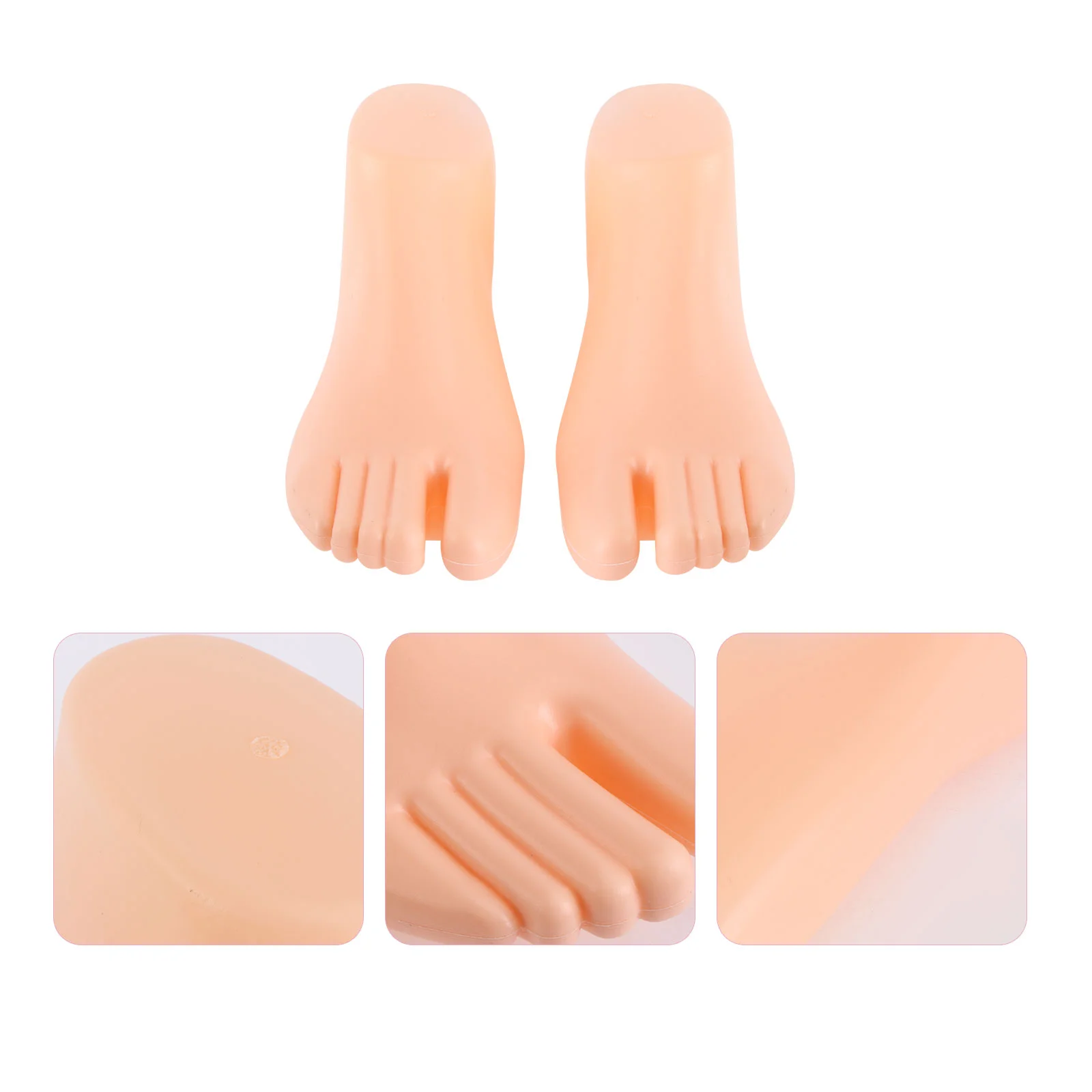 

Foot Model Display Shoes Feet Mannequin Shoe Sockholder Female Support Stand Sandal Shapermetal Mini Stretcher Filler Molds
