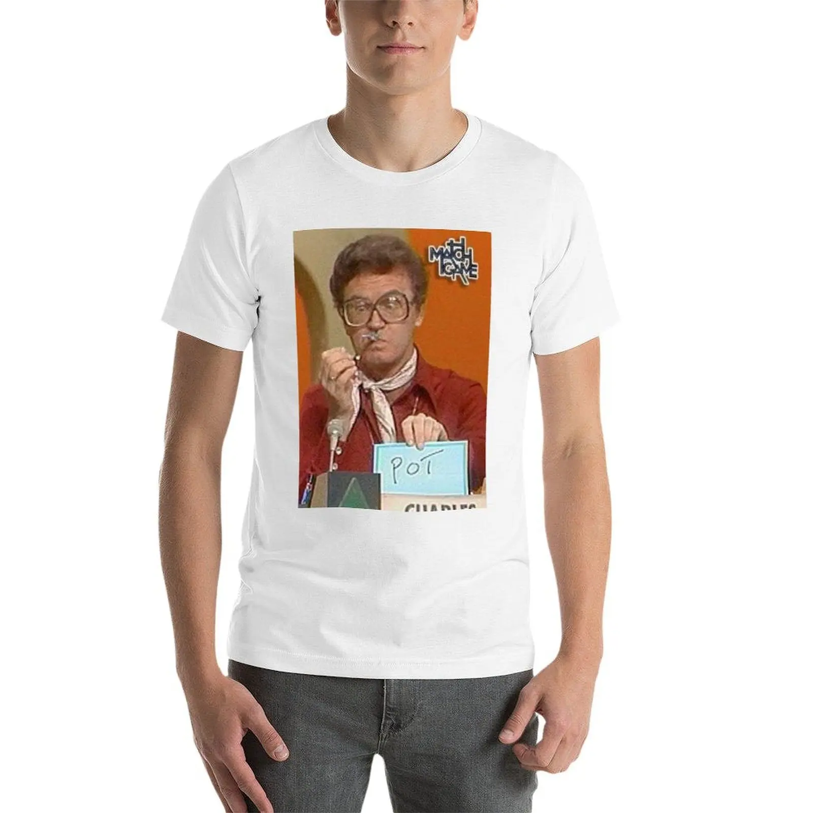 Фото Футболка Charles Nelson Reilly Pot T-Shirt Festival, повседневная, с короткими рукавами №3