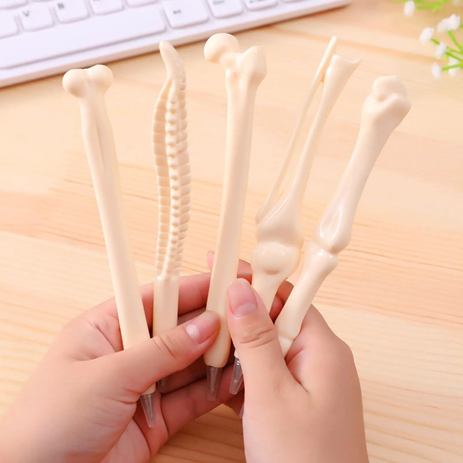 

Halloween Gift Bone Modeling Pen New Creative School Office Stationery Kids Gifts