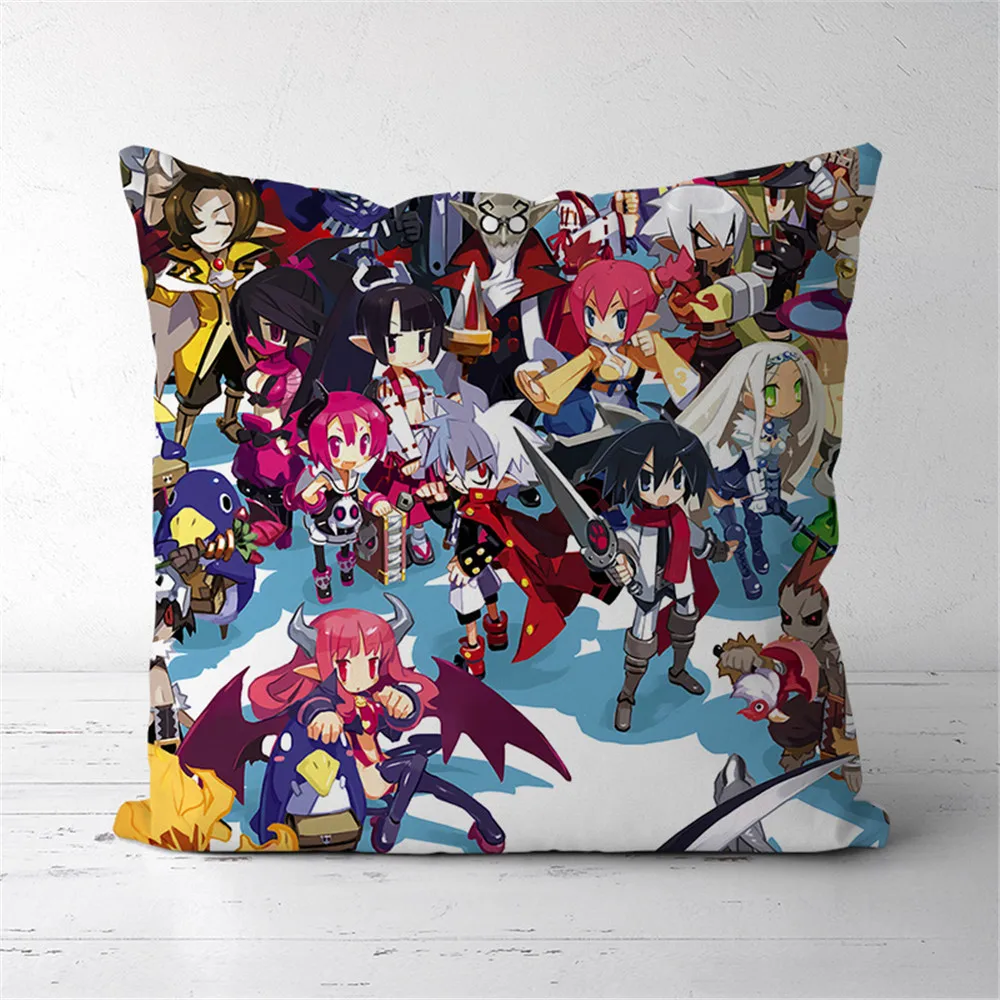 

Makai Senki Disgaea Etna Flonne Anime Two Sided Pillow Cushion Case Cover 291