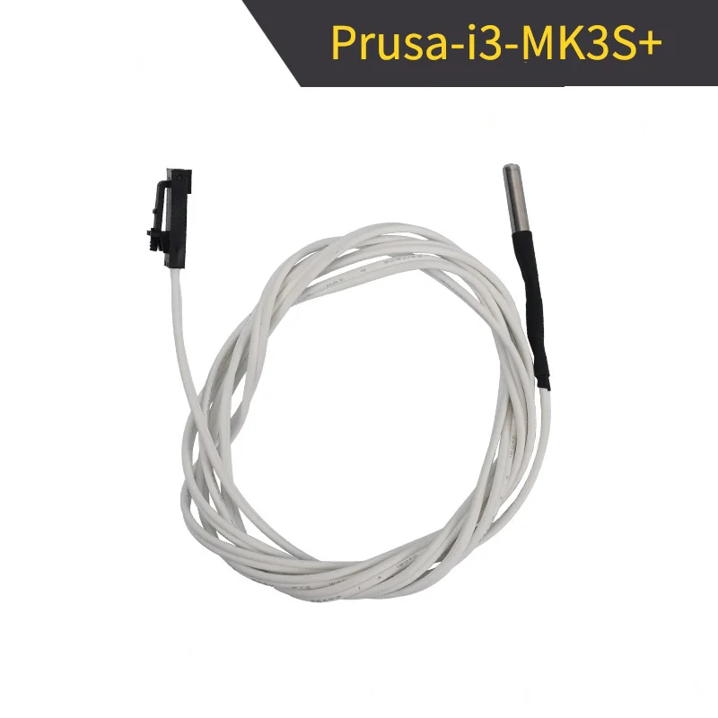 

HT-NTC100K датчик термистора, высокая температура + 450 градусов, 2 штыря для 3D-принтера Reprap, MK3, экструдер, нагревательный блок, часть Prusa i3