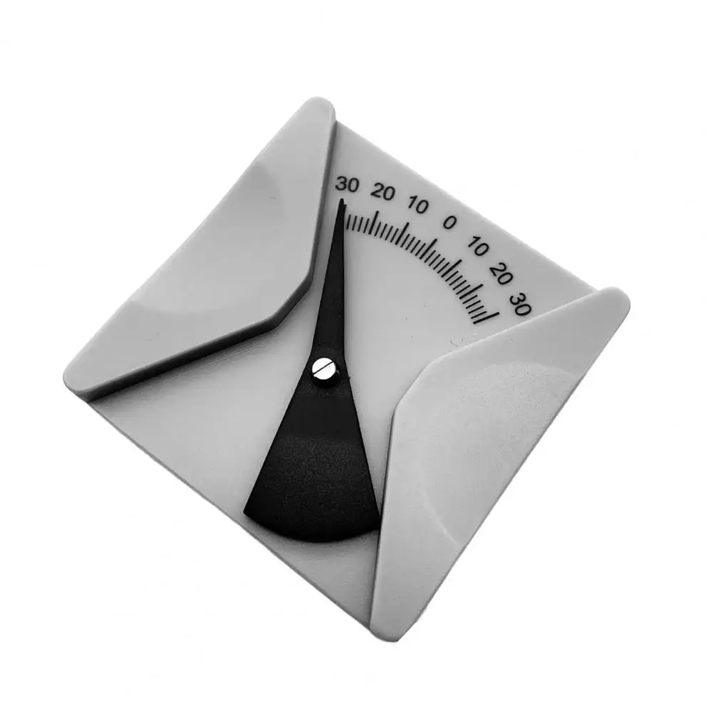 

Glasses Protractor Plastic Inclination Plate Protractor Grey Color Labor-saving Good Eyewear Inclination Plate Protractor