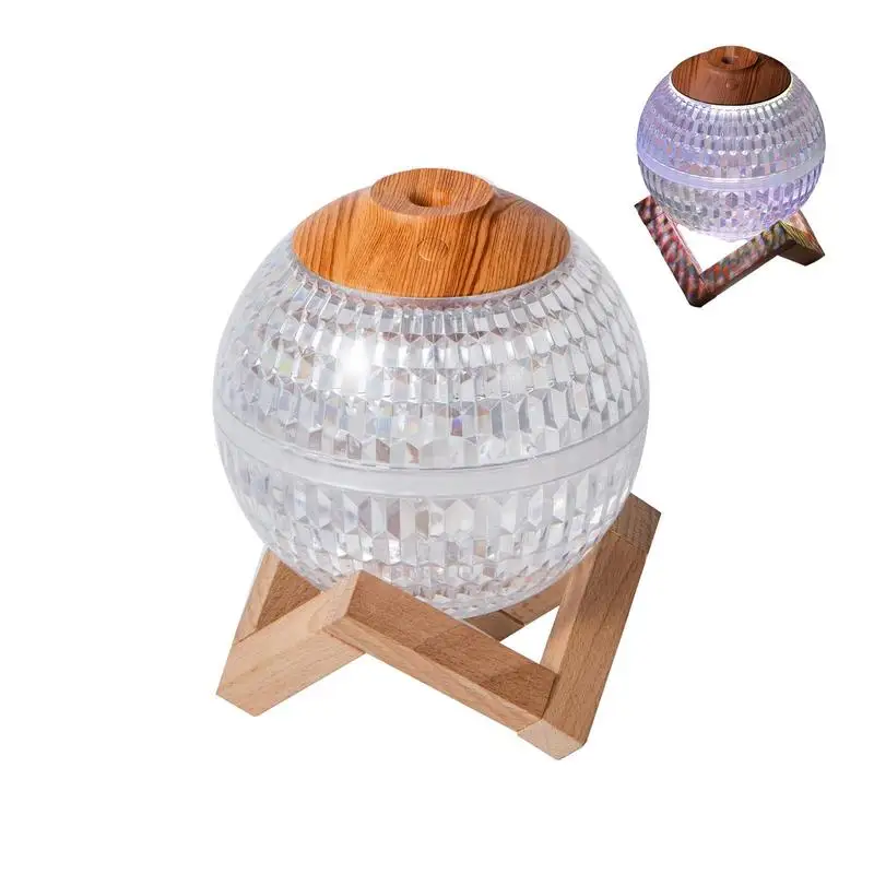

Humidifiers For Bedroom Desktop Mist Humidifier 350ml Desktop Humidifier Crystal Ball Small Humidifier Essential Oil Diffuser