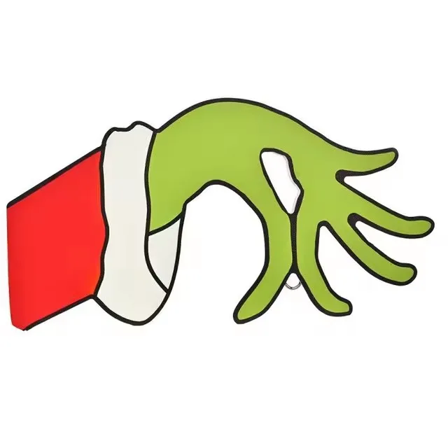 

Настенная наклейка Christmas Thief Grinch Hand