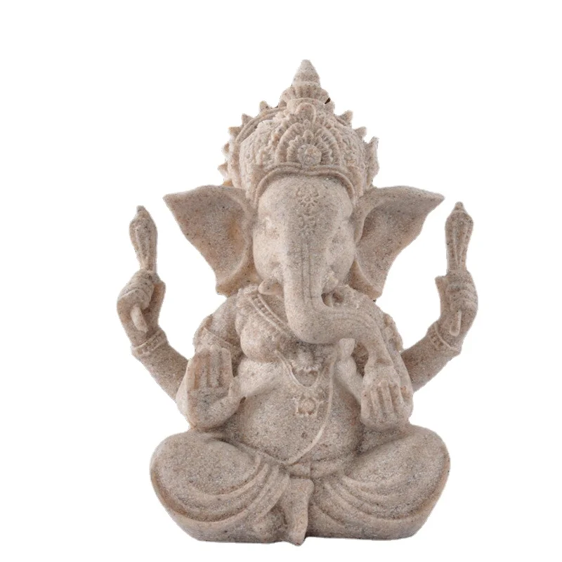 Home Furnishing handicrafts sandstone resin ganesha crafts India The mascot elephants statues home decore | Дом и сад