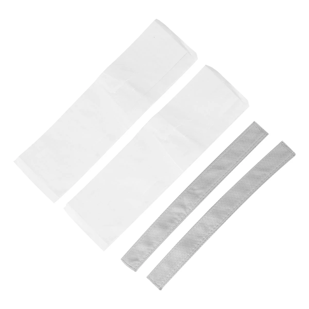 

2 Pcs Cowboy Hat Hard Circumference Size Sticker Sweat Band Internal Stickers Liner Adjustment Adhesive Pad Cotton Polyester
