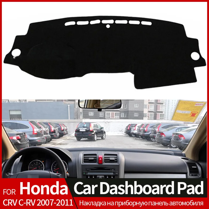 

Interior Accessories Anti-Slip Mat Sunshade Dashmat Carpet LHD CAR Dashboard Pad For Honda CRV C-RV 2007To 2011 Yeas
